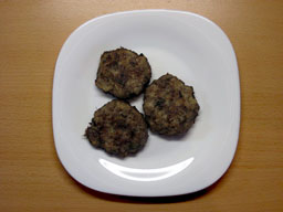 Котлеты-оладьи из патиссонов и мясного фарша