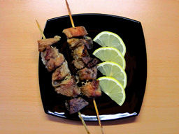 Шашлык из свинины в кулинарном рукаве
